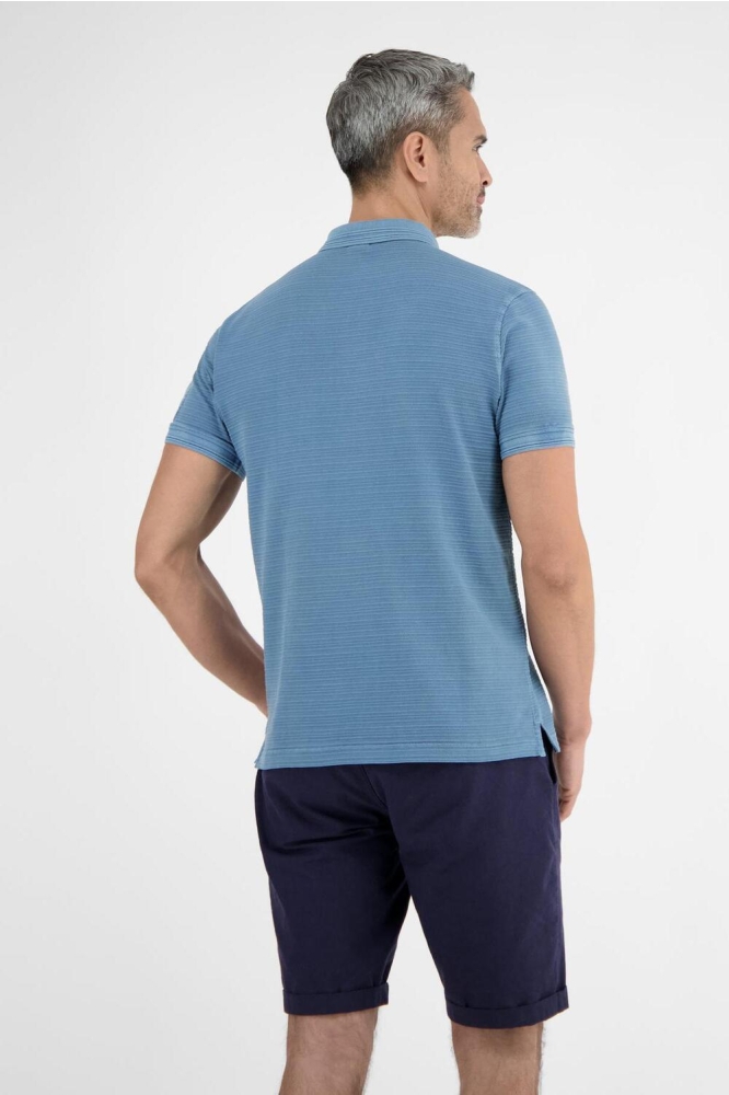 POLOSHIRT MET TONALE STREPEN 2533238 443